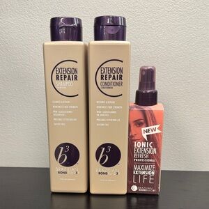 Brazilian Bond Builder B3 Extension Repair Shampoo, Conditioner, Refresh Spray